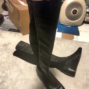 Stuart weitzman  Black over the knee boot